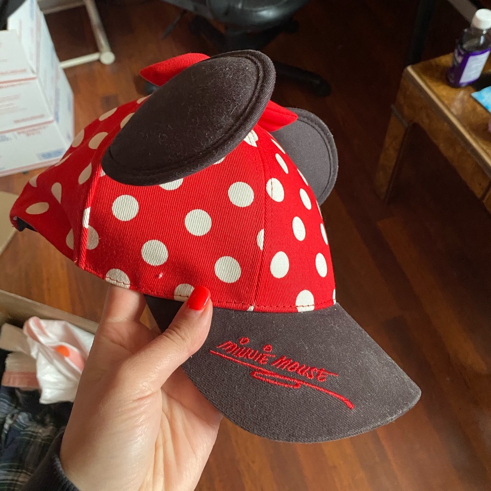 Minnie Mouse hat from Disneyland